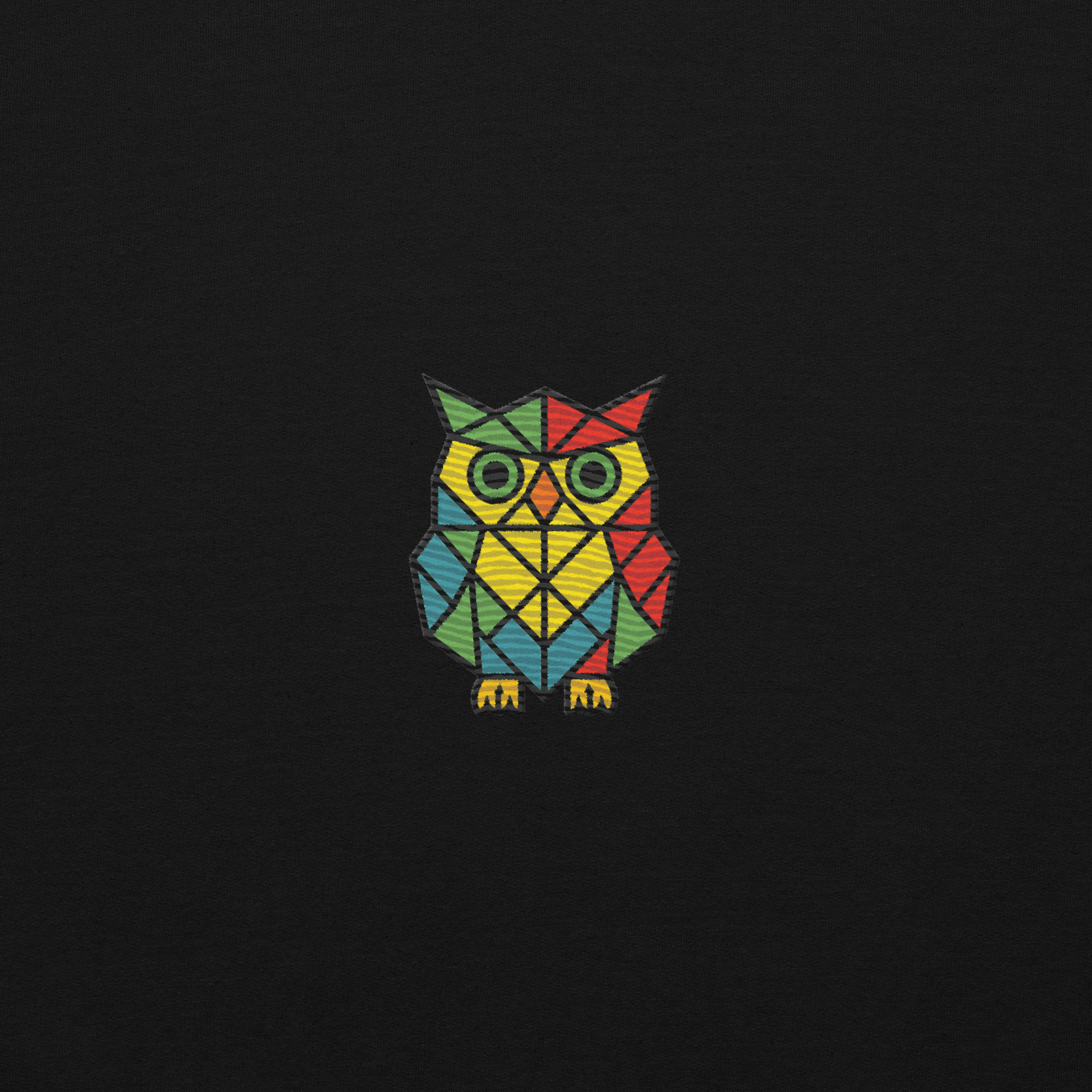 Owl Embroidered Sweatshirt - Unisex